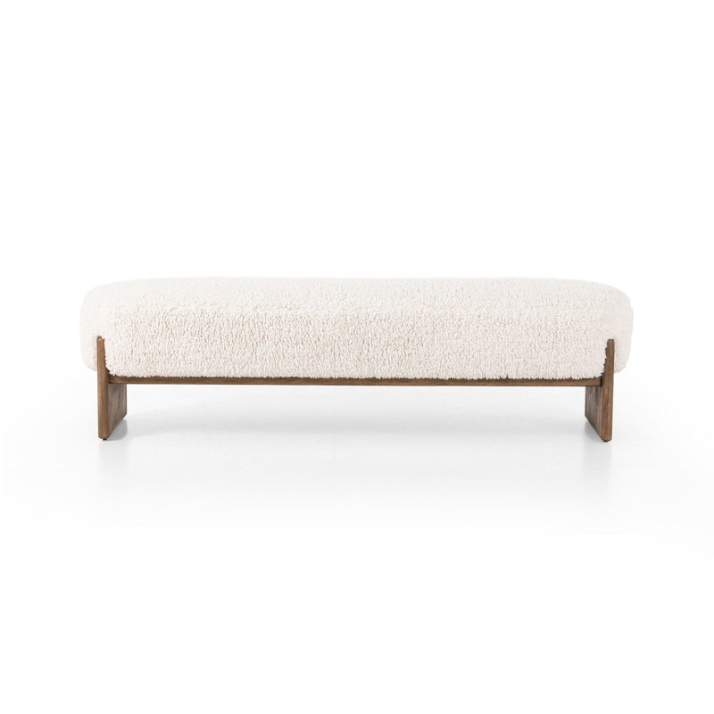 Kirby Accent Bench, Andes Natural Teddy