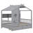 Lompico Wooden House Bed-1987714055-1987714053