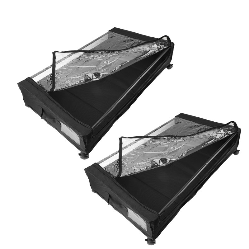 17 Stories Fabric Underbed Storage