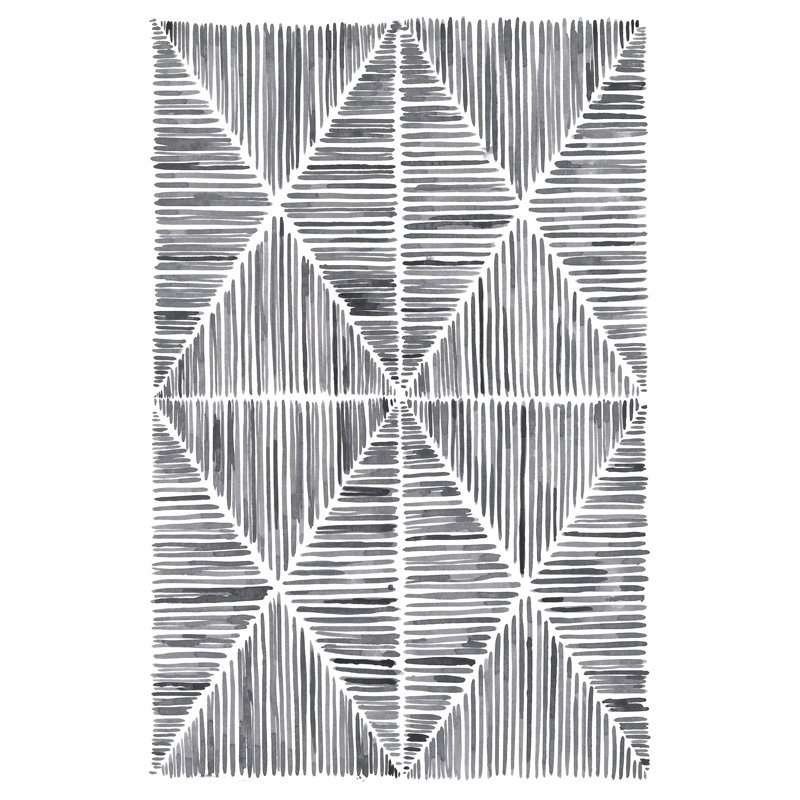 Vibrato II by Vanna Lam - Wrapped Canvas Painting, 46cm H x 30cm W