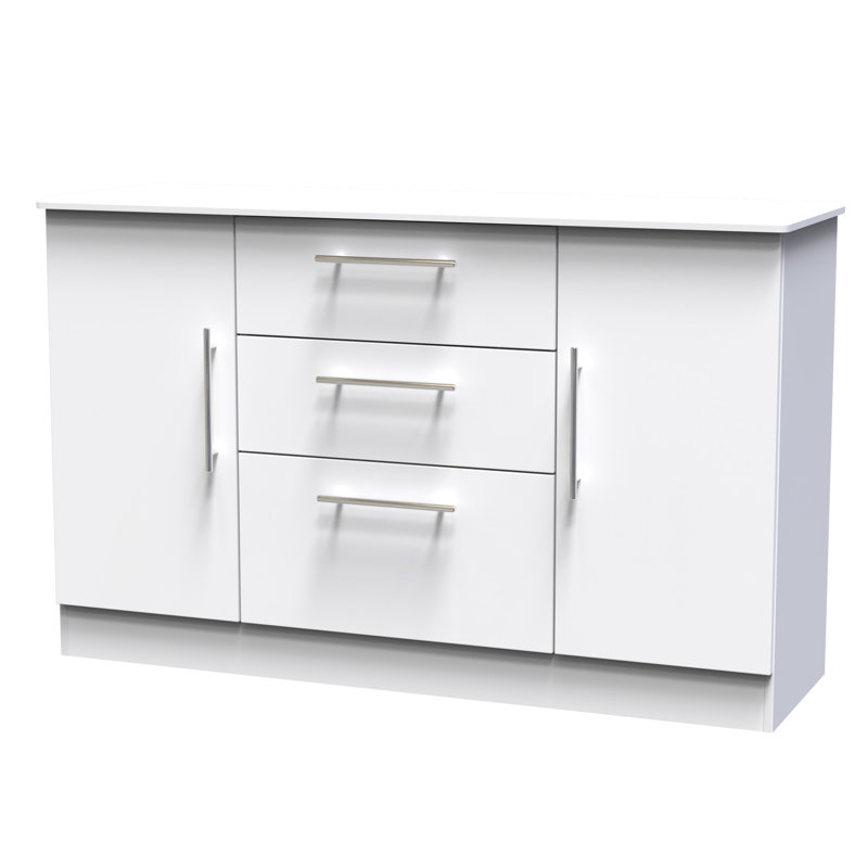 Beyhan 128cm Sideboard, White