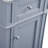 Rivers 18'' Single Bathroom Vanity with Marble Top-1105583592