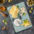 Ambesonne Alphabet Tempered Glass Cutting Board Coloured Letters Multicolor