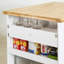 Darson Wood Kitchen Cart