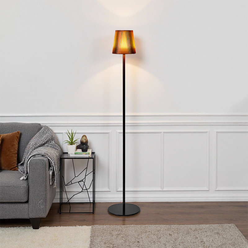 Lampe sur pied de style nordique en PC, ABS et fer forgé