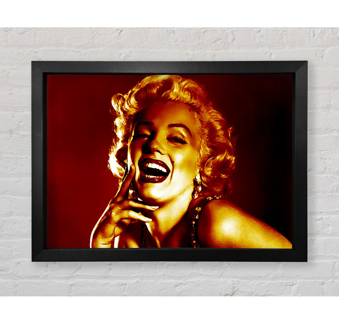 Marilyn Monroe Gold - Druck