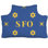 Tête de lit simple San franciscon Basketball Colors 39,5 po x 29,5 po