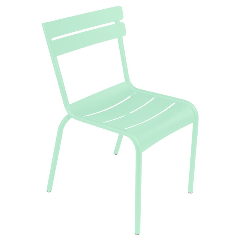 Luxembourg Outdoor Dining Side Chair, Black Cherry, 4