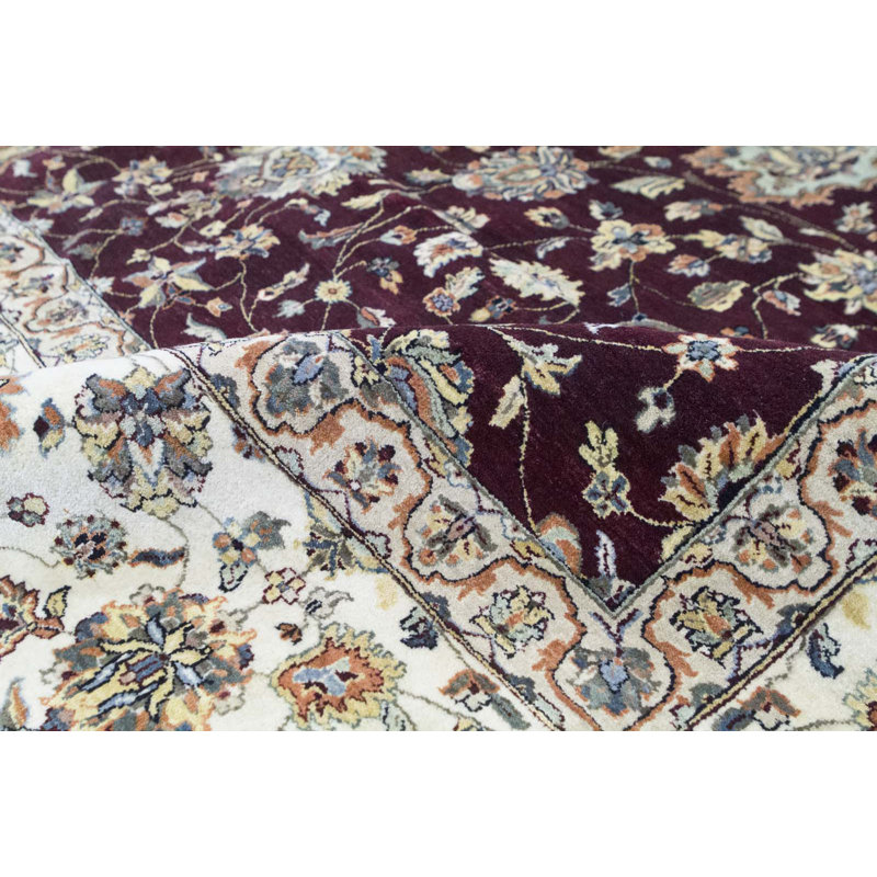 Wool Oriental Area Rug, Square 9'