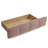 Queen Size Upholstered Bed ,Comfortable Upholstered Bed Frame, Chenille Fabric, With Headboard And  Bed Frame. With Drawer For Storage.-Pink-850164534-850164538