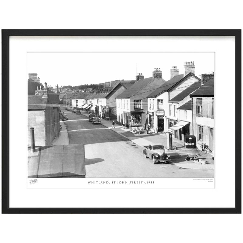 Whitland, St John Street C1955 by Francis Frith - Single Picture Frame Print, 40cm H x 50cm W x 2.3cm D