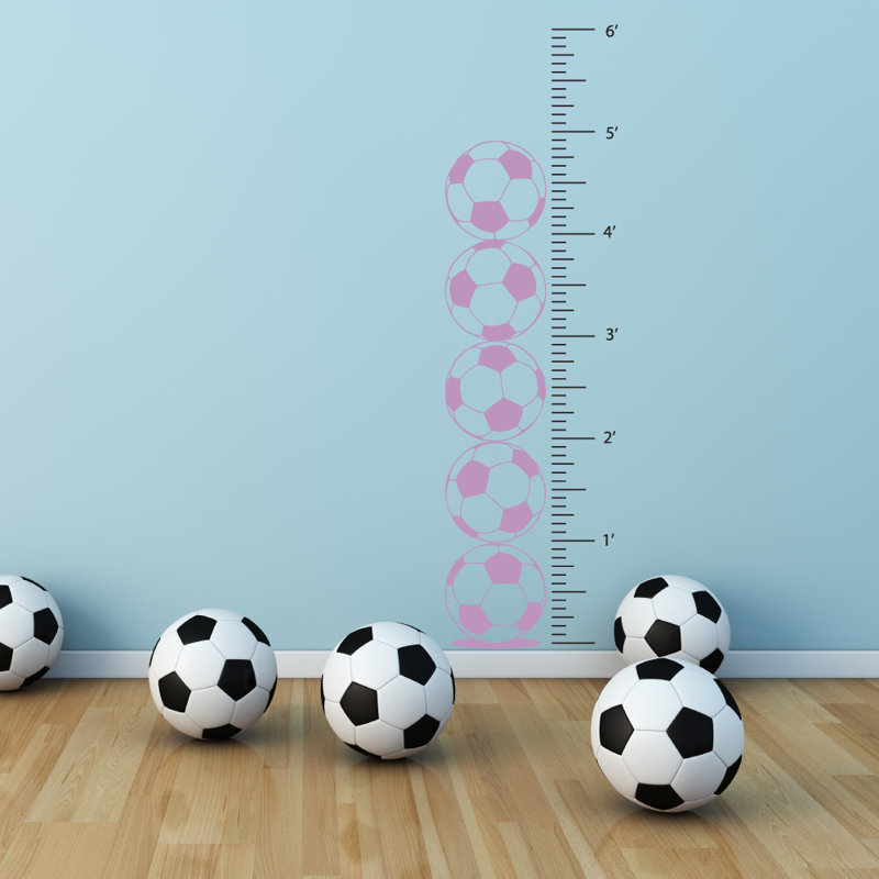 Sports Non-Wall Damaging Wall Decal, Lilac