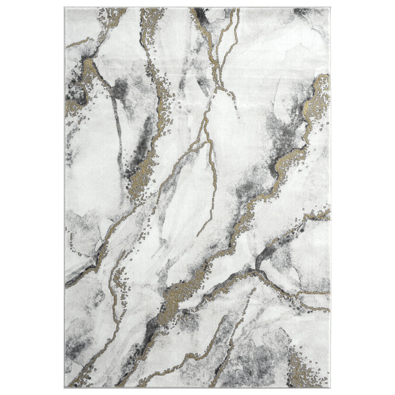 Mickleson Abstract Indoor Rug, Runner 2'3" x 12'