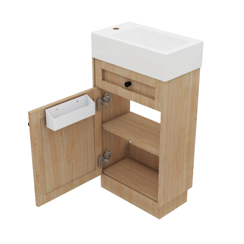 Tablette de meuble-lavabo réversible 18,5 po