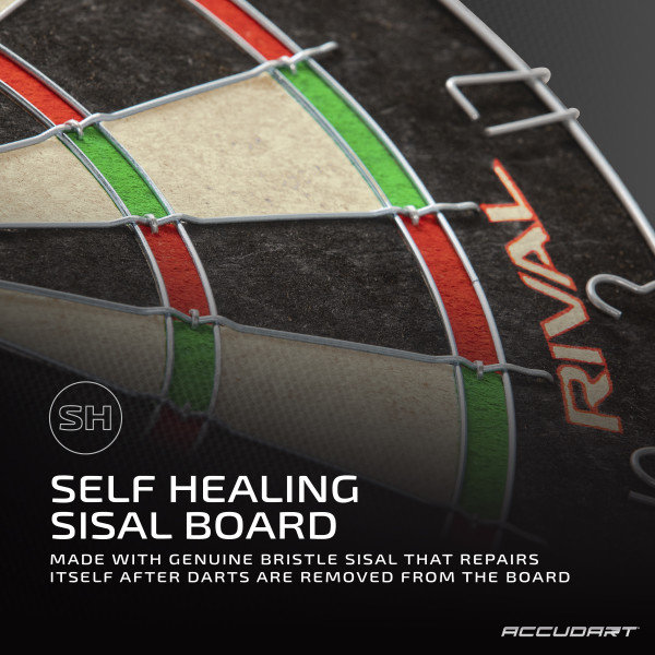 Accudart Rival Bristle Dartboard