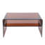Table d'appoint en acrylique avec tablette de rangement-241663069