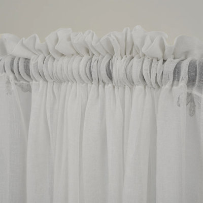 Extra Long Sheer Curtain Panels