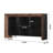 Stylish and Durable Open Storage Pine Bookcase