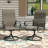 4-Person Outdoor Patio Dining Set With Swivel Chairs-799905514