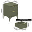 Curtis 2 Drawer Bedside Table-116023857