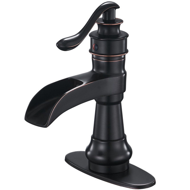 Single-Hole Single-handle Bathroom Faucet, Oil Rubbed Bronze