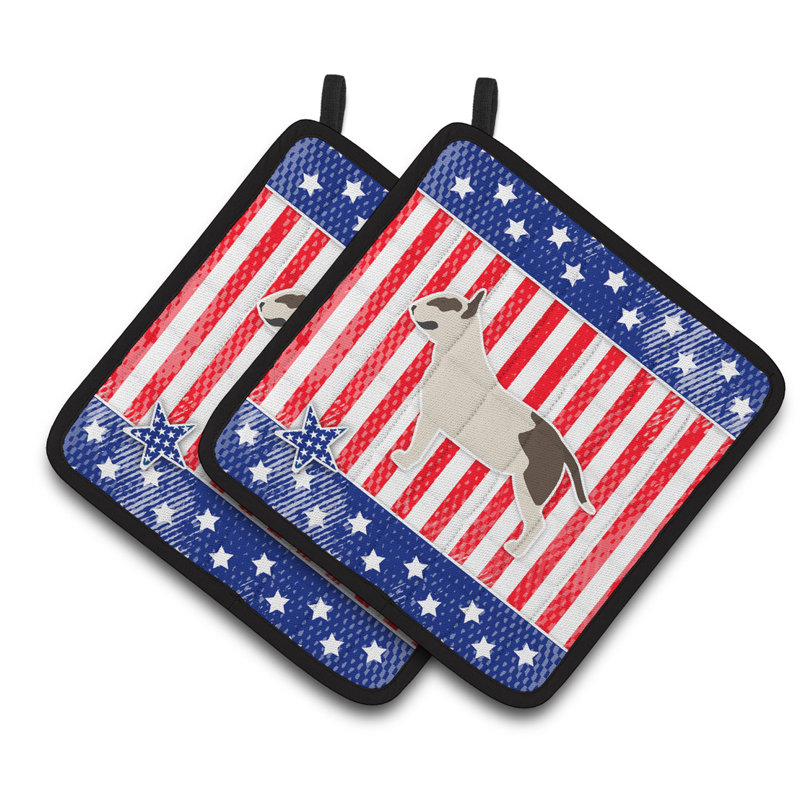 Manique bull terrier trinx patriotique USA
