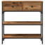 72.5cm Solid Wood Top Console Table