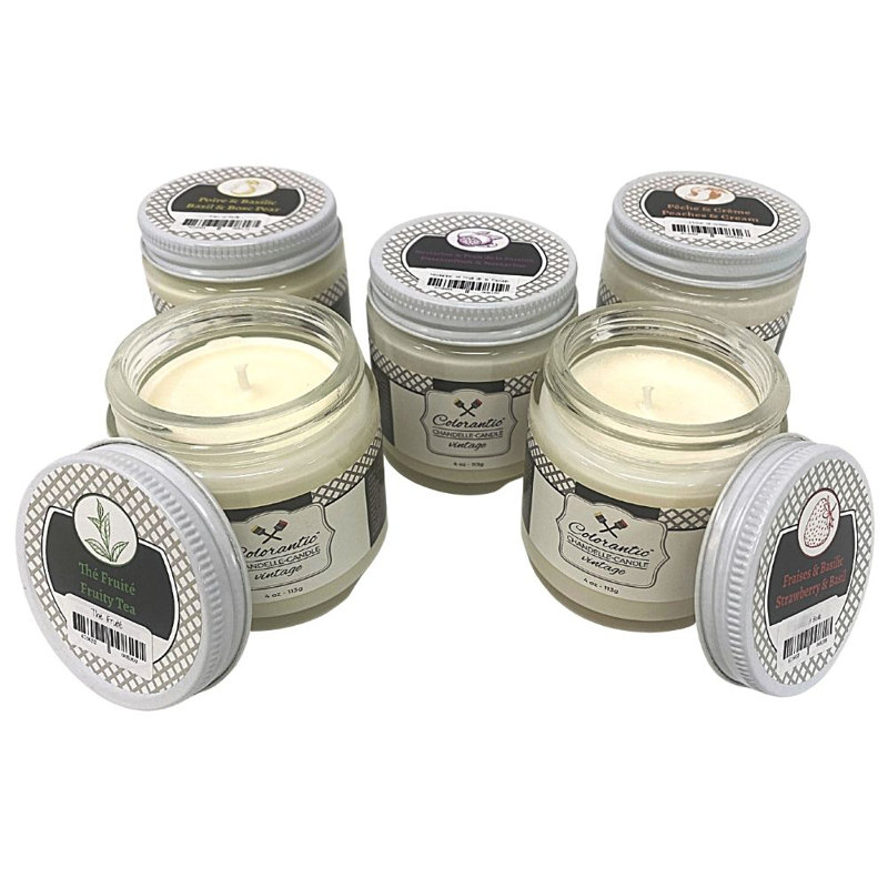 Ensemble de bougies parfumées 5 pièces