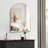 Metal Framed Arched Bathrrom Mirror For Wall-648013026-648013025