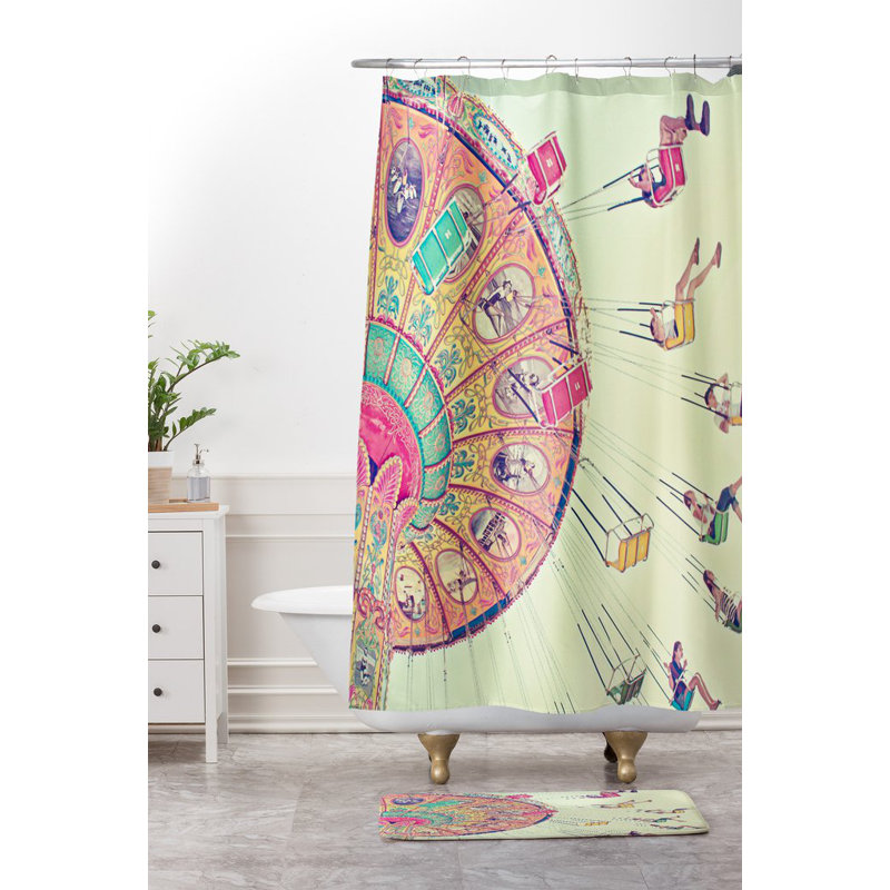 Tapis pour salle de bain dizzying haut