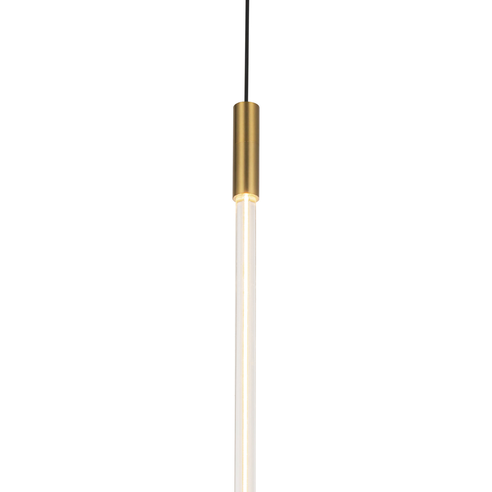 Motif Single Light Dimmable LED Pendant, 20.625" H x 0.75" W x 0.75" D