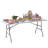 Boodram 180cm Portable Folding Table