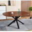 Table multifonctionnelle à pieds réglables, table de salle à manger en MDF intégrée