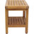 Grate 24'' W Teak Shower Bench