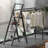 4-Step Non-Slip Ladder with Foldable Drying Rack