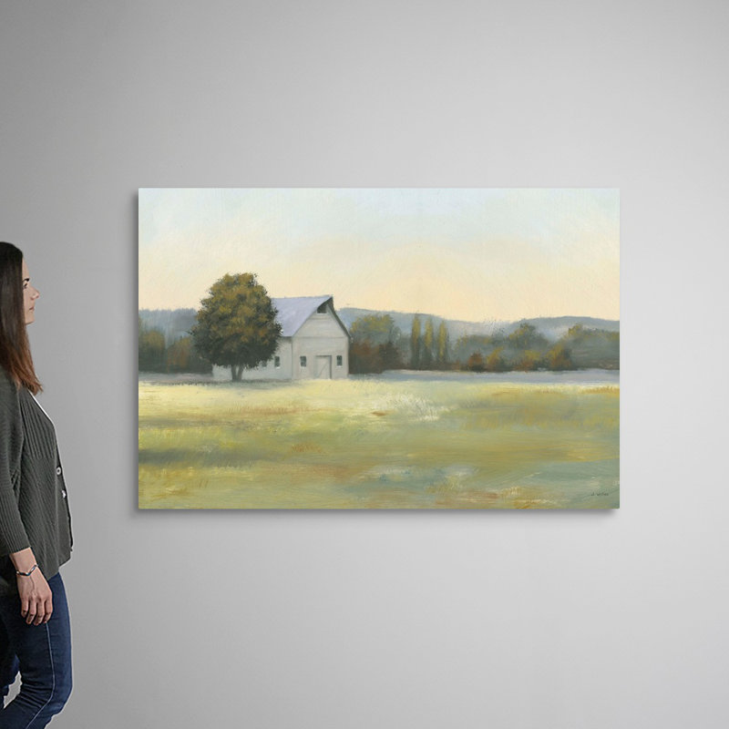 «Morning Meadows II» par James Wiens, reproduction d'art graphique sur toile, Toile tendue, H 40 po x l 60 po x P 1,25 po
