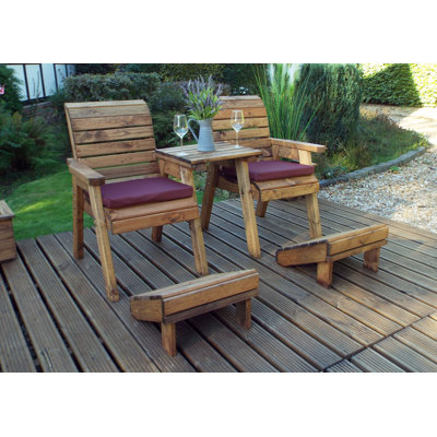 Farrar Solid Wood Outdoor Bench