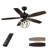 52'' Ceiling Fan with Light Kit
