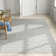 Lavande Plaid Wool Area Rug