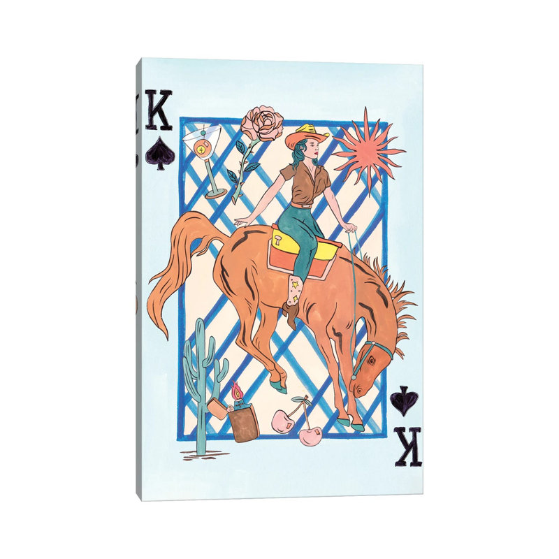 Range Rider III, reproduction d'art sur toile tendue, H 48 po x l 32 po, Toile tendue, Ne s’applique pas