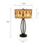 Lampe de table GIMM à 2 lumières de style Sydnor 15 po
