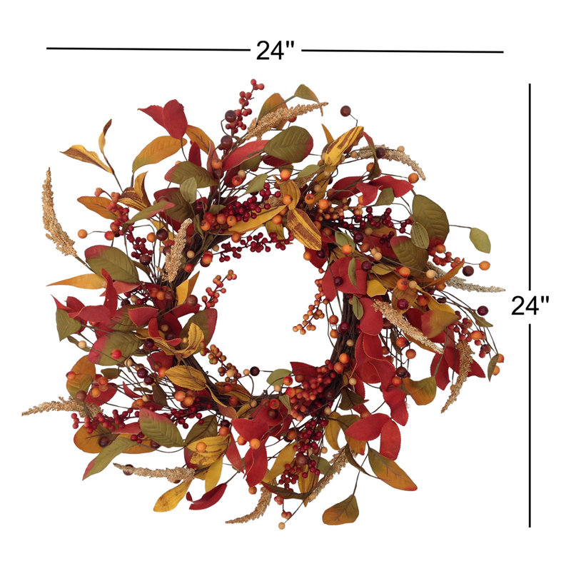 Couronne d'automne 24 po