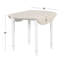 Cecelia Extendable Round Solid Wood Dining Table-636440108