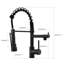 Robinet de cuisine à poignée simple pull down-45856191