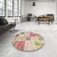 Tapis gris/beige/brun contemporain-581993202