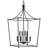 Naticia 8 - Light Dimmable Lantern Geometric Chandelier
