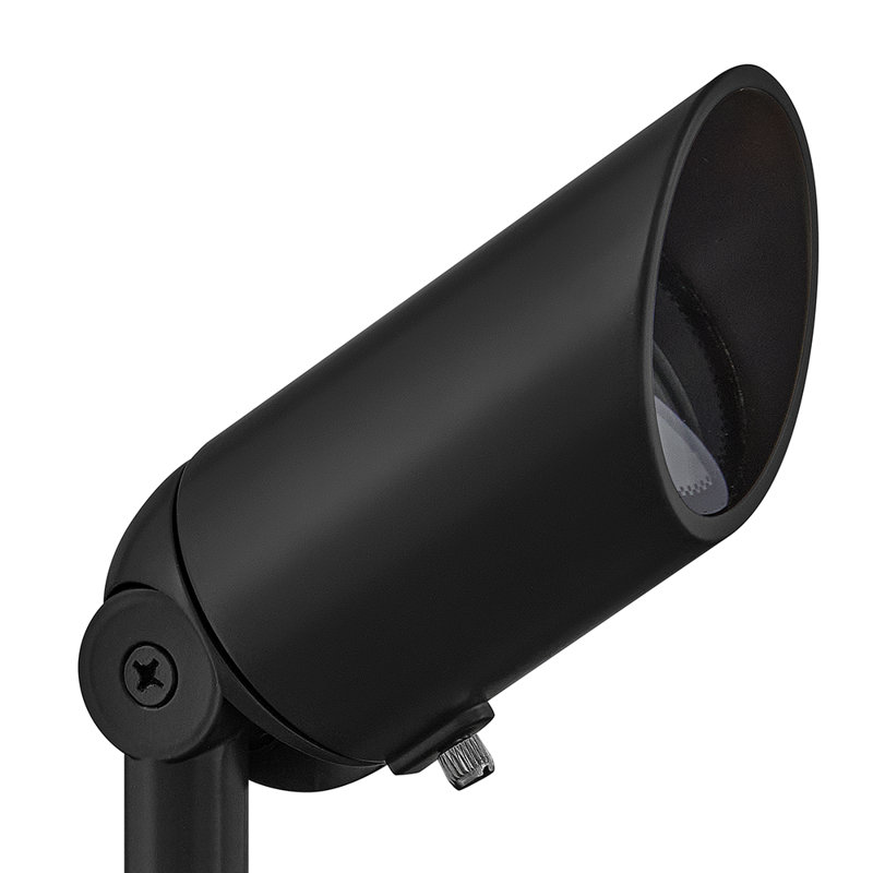 Hardy Island Low Voltage Aluminum Accent, Satin Black