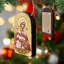 Inspirational Icon 5'' Handmade Wood Shatterproof Photo Ornament