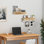 Tablettes flottantes murales avec tiroirs - Ensemble de 2 tablettes en bois rustique pour la salle de bain, la chambre à coucher, la cuisine, le salon - Fabrication robuste en bois massif et en métal pour la décoration intérieure et le rangement