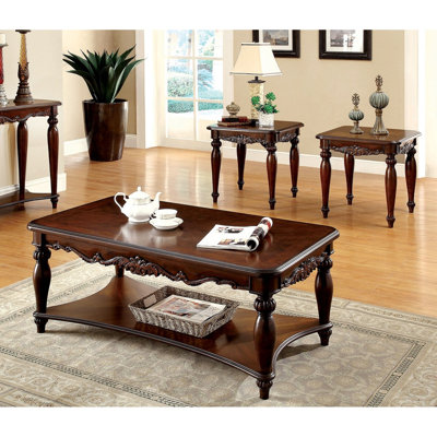 Table basse 3 pièces Traditional Style